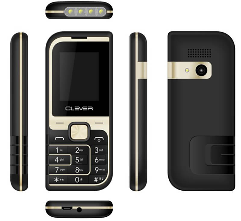 c5-black Téléphone clever c5 – Image 1